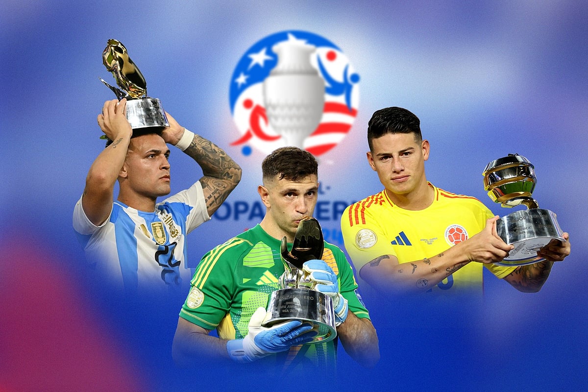 কোপা আমেরিকায় ব্যক্তিগত পুরস্কার উঠেছে দুই আর্জেন্টাইন ও এক কলম্বিয়ানের হাতে